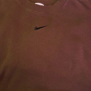 Nike Women’s Brown Crewneck Sweater